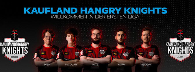Neuer Erstligist: Die Kaufland Hangry Knights gewinnen die Relegation